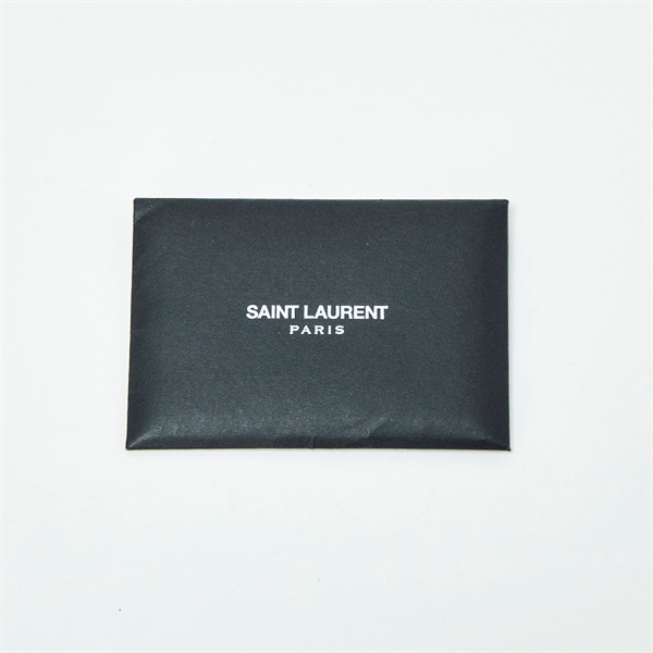 SAINT LAURENT ル・サンカセット スープル ショルダーバッグ ブラック ゴールド レザーの画像7