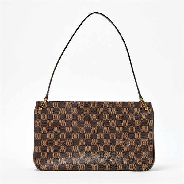 LOUIS VUITTON ダミエ オーバーニュ ショルダーバッグ N51129 ブラウン ゴールド PVCの画像2