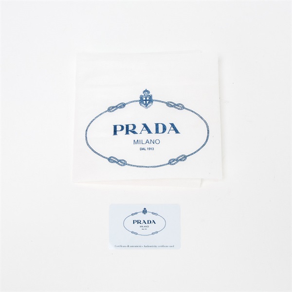 PRADA RE-NYLON トートバッグ ブラック ゴールド テスートの画像7