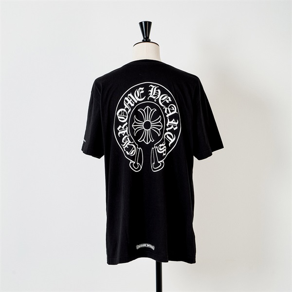 CHROME HEARTS Tシャツ XL ブラック ホワイト コットンの画像2