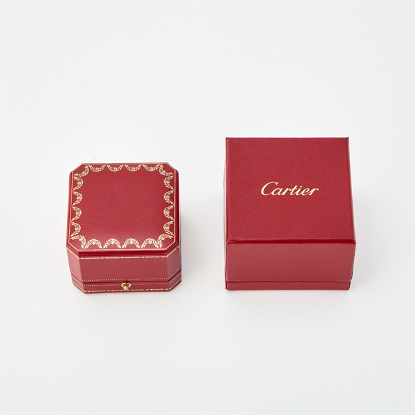 Cartier ミニ ラブ リング 55 ピンクゴールド 750PGの画像4