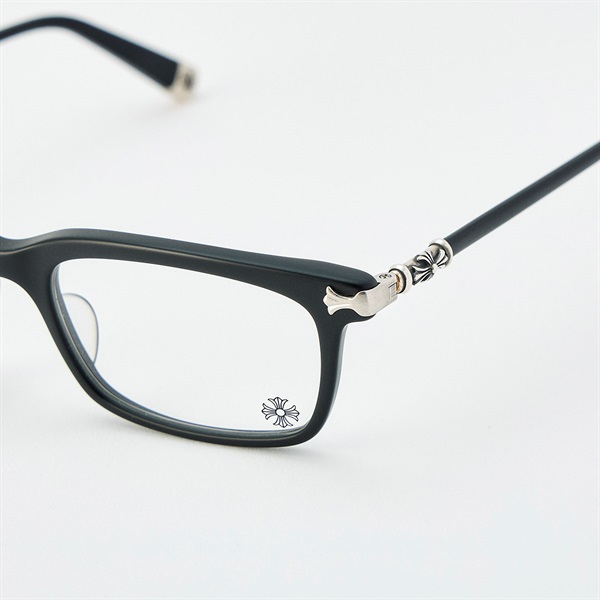 CHROME HEARTS 眼鏡 54□18-148 シルバー ブラック 925の画像3