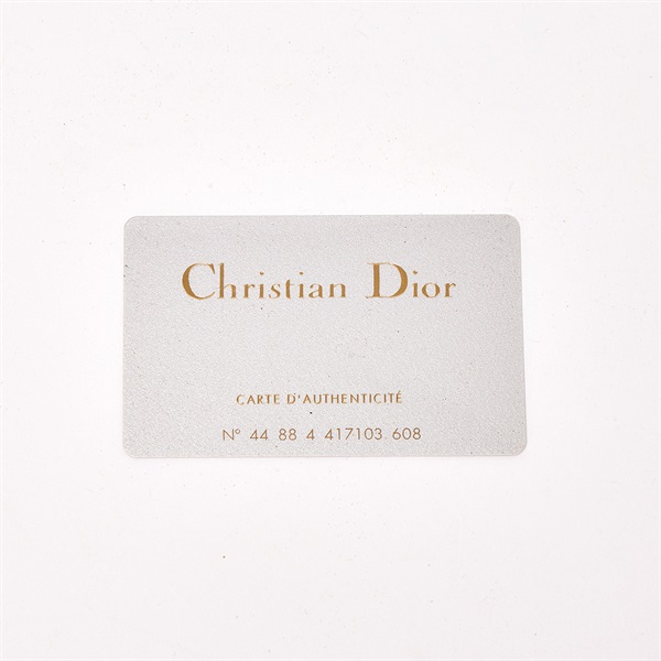 Christian Dior トロッター ミニ ハンドバッグ ブラック シルバー キャンバスの画像7