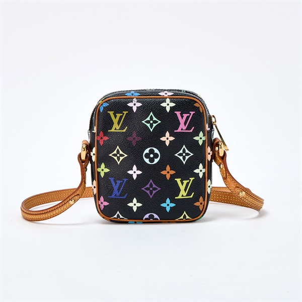 LOUIS VUITTON モノグラムマルチカラー ショルダーバッグ M40056 ノワール マルチカラー PVCの画像2