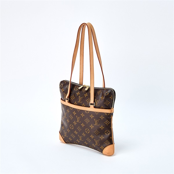 LOUIS VUITTON クーサン ショルダーバッグ M51141 ブラウン ゴールド PVCの画像1