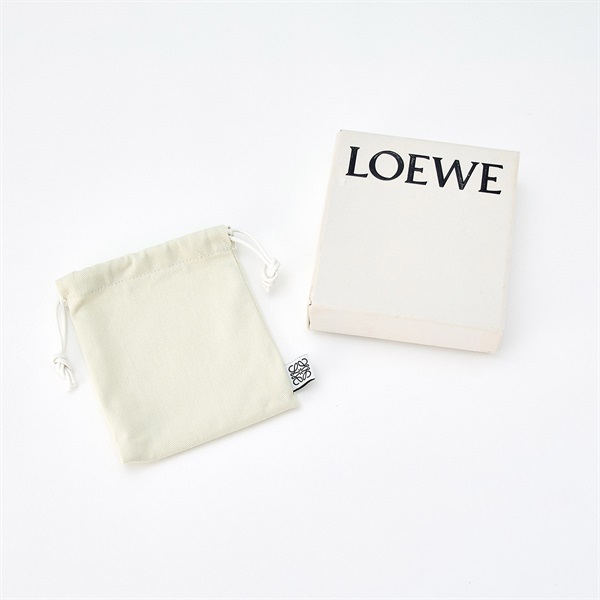 LOEWE パズル フォルド コンパクトウォレット カーキグリーン レザーの画像3