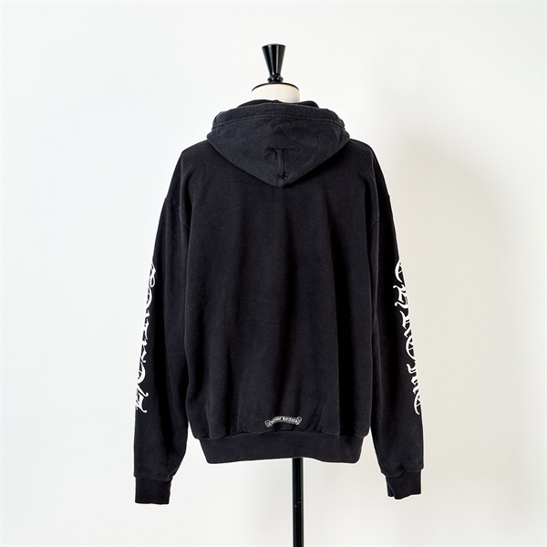 CHROME HEARTS フーディ M ブラック コットン 925の画像2