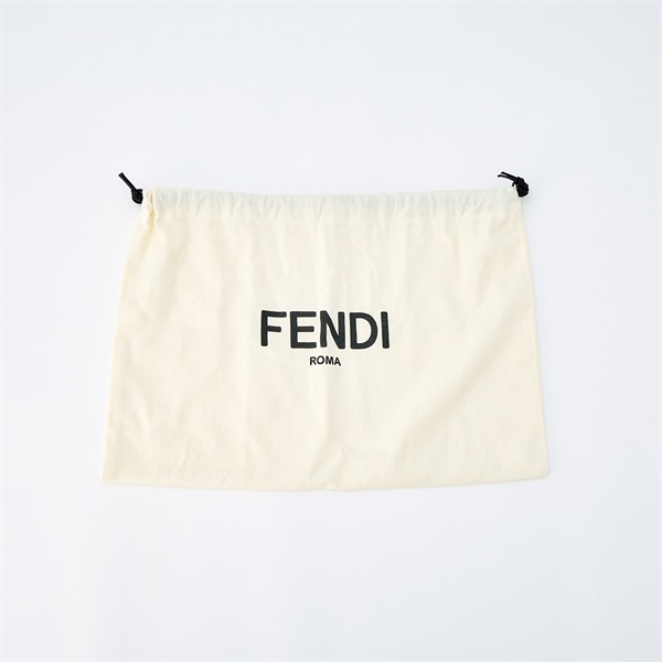 FENDI ロゴバックル ベルト 26/65 ブラウン レザー GPの画像4