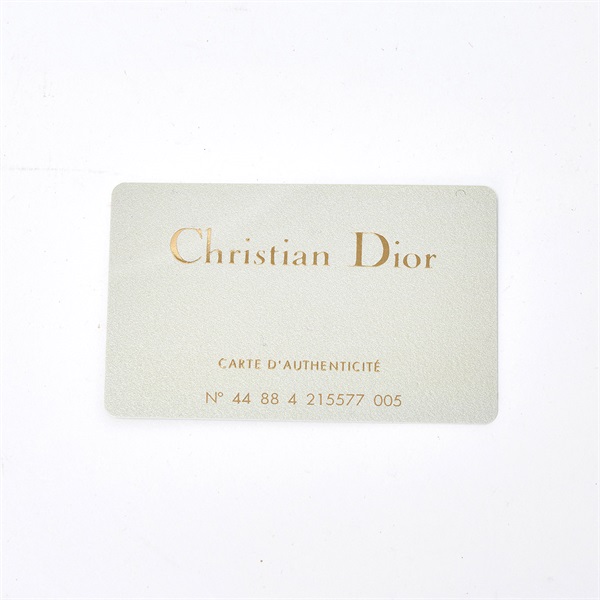 Christian Dior サドル ショルダーバッグ ブルー ベージュ ゴールド デニムの画像7