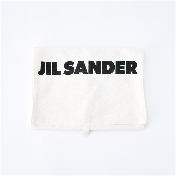 JIL SANDER ラビットモチーフ ポーチ ブラック レザーの画像2