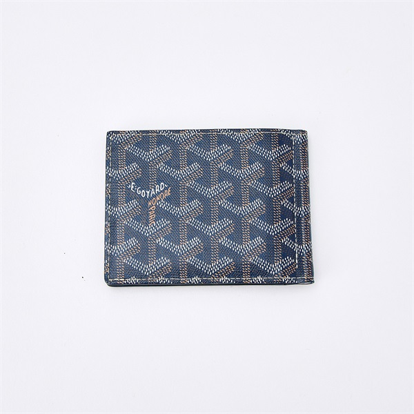 GOYARD サン・トマ 財布小物 ダークネイビー シルバー PVCの画像1