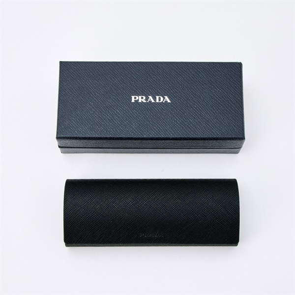 PRADA ロゴ サングラス 51□20-140 VPR 12ZVD 1AB101 ブラック プラスチックの画像4