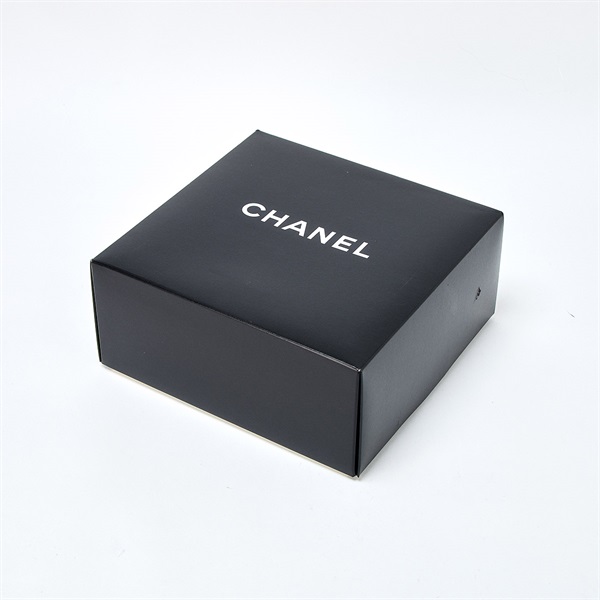 CHANEL PST ショルダーバッグ ベージュ ゴールド キャビアスキンの画像8