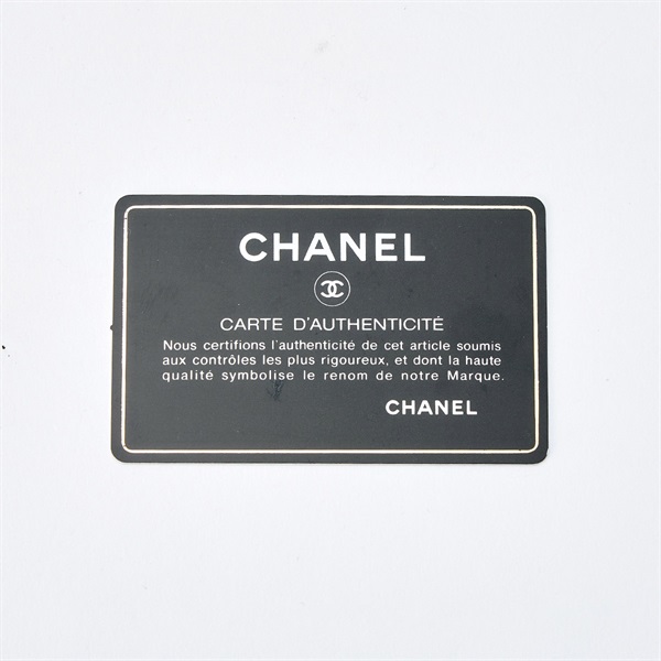 CHANEL マトラッセ カードケース ベージュ ゴールド ラムスキンの画像3