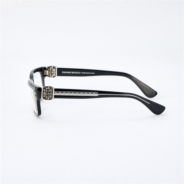 CHROME HEARTS HEY JACK U LATE - A 眼鏡 55□17-153 ブラック シルバー 925 プラスチックの画像1