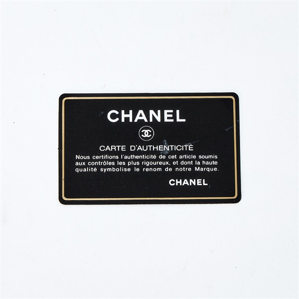 CHANEL カンボン ミディアム 2005年 ハンドバッグ ホワイト ブラウン ラムスキンの画像7