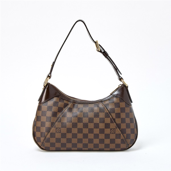 LOUIS VUITTON テムズ ダミエ ショルダーバッグ N48180 ブラウン PVCの画像2