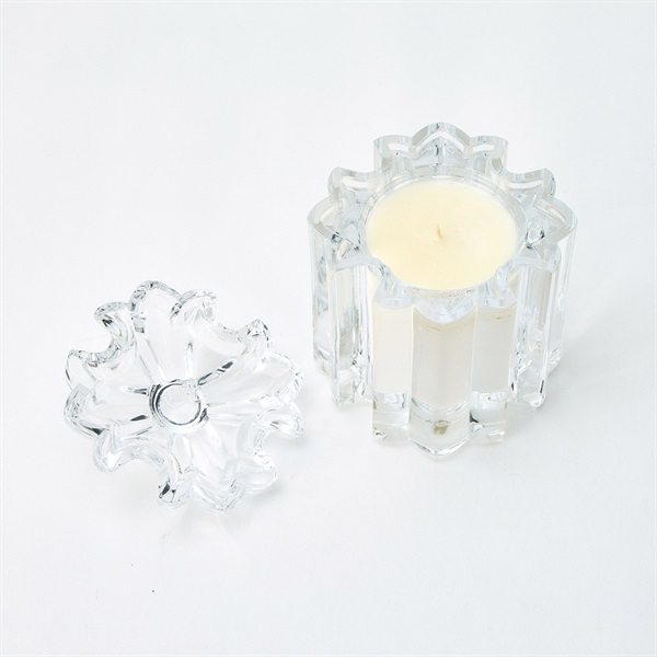 CHROME HEARTS  Scented Candle  クリスタルホルダー付き アロマキャンドル  ファッション雑貨 クリア ガラスの画像1