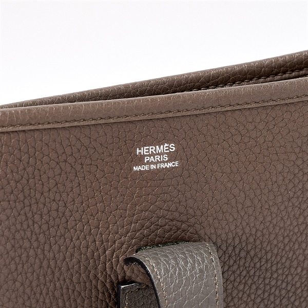 HERMES エヴリン3 33 GM 2017年 A ショルダーバッグ トリヨンクレマンスの画像5