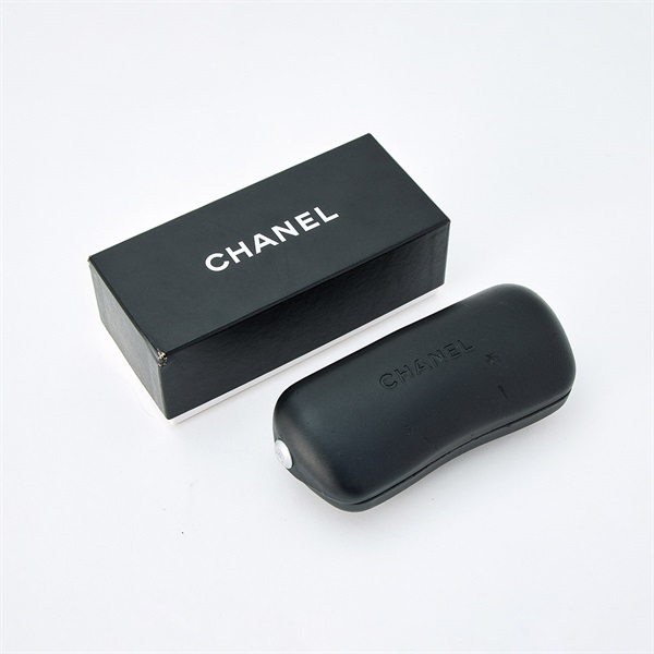 CHANEL ココマーク サングラス 62□15 120 4105-B レッド ゴールド メタル ラインストーンの画像4