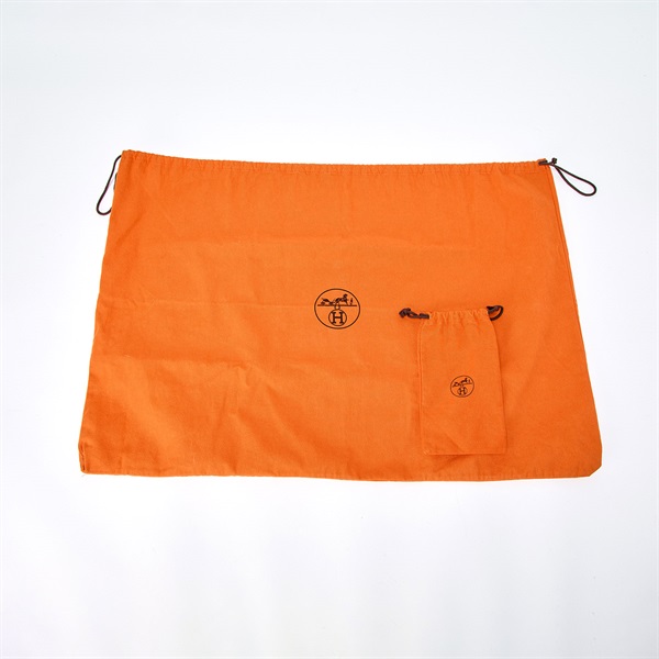 HERMES ショルダー バーキン 2006年 □J ハンドバッグ オレンジ シルバー トリヨンクレマンスの画像10