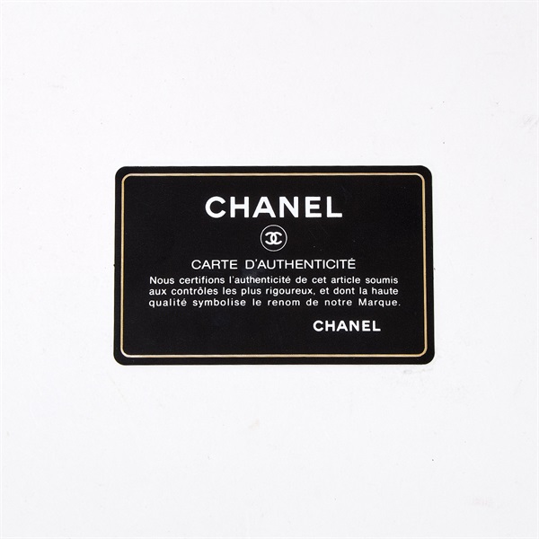 CHANEL カンボン 2007年頃 コットンクラブ トートバッグ ゴールド シルバー ラムスキンの画像7