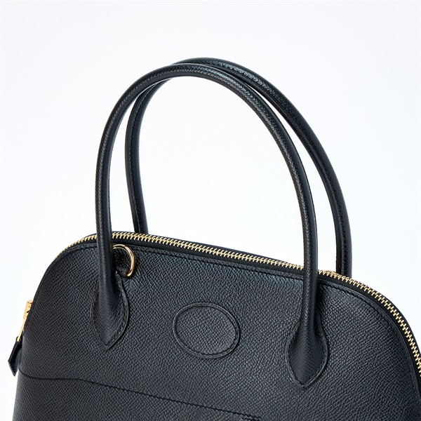 HERMES ボリード 27 2017年 A ハンドバッグ ノワール ゴールド トリヨンクレマンスの画像3