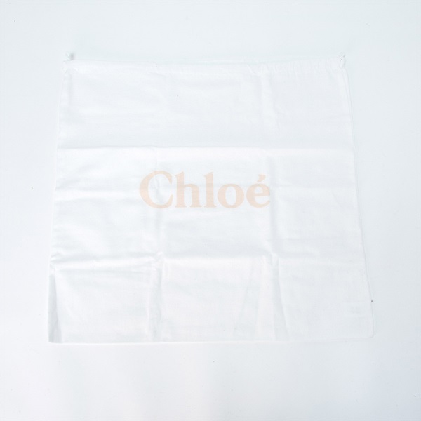 Chloe カメラバッグ ハンドバッグ ブラック ゴールド シャイニーレザーの画像6