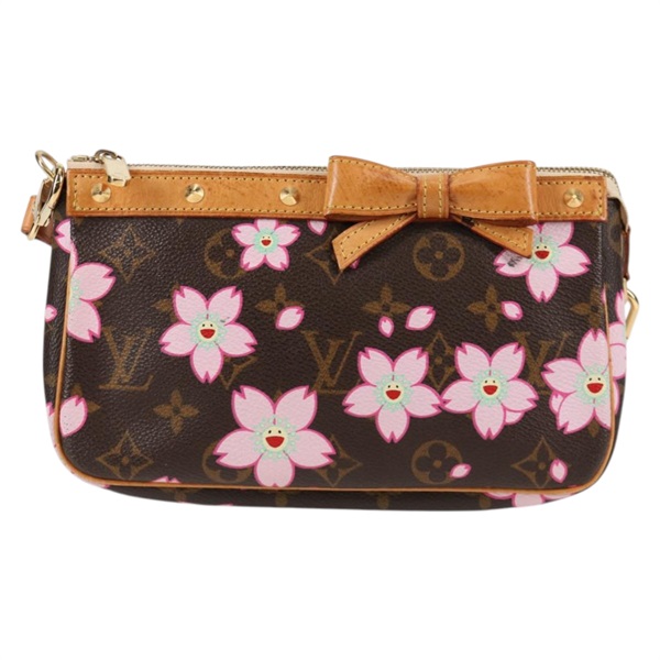 LOUIS VUITTON モノグラムチェリーブロッサム ポシェットアクセソワール ハンドバッグ M92006の画像1