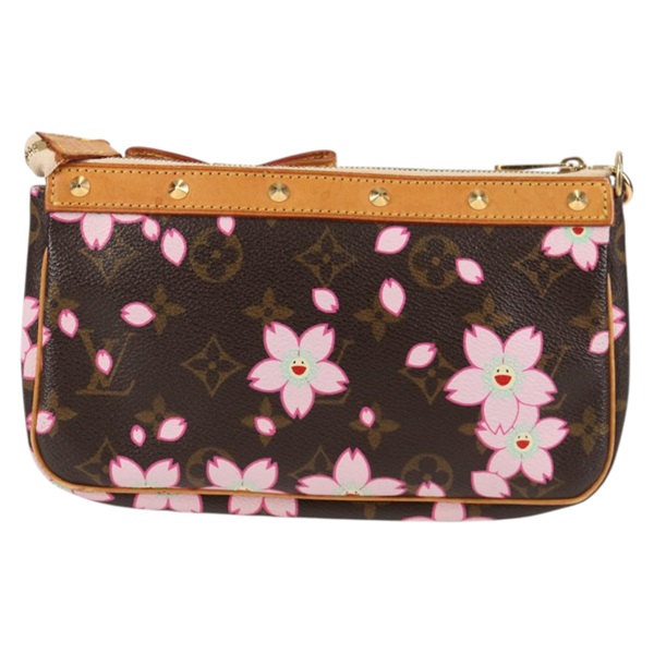 LOUIS VUITTON モノグラムチェリーブロッサム ポシェットアクセソワール ハンドバッグ M92006の画像3