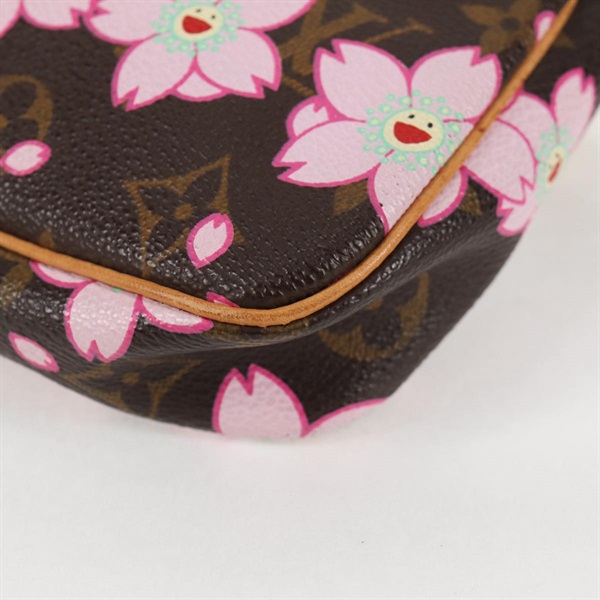 LOUIS VUITTON モノグラムチェリーブロッサム ポシェットアクセソワール ハンドバッグ M92006の画像8