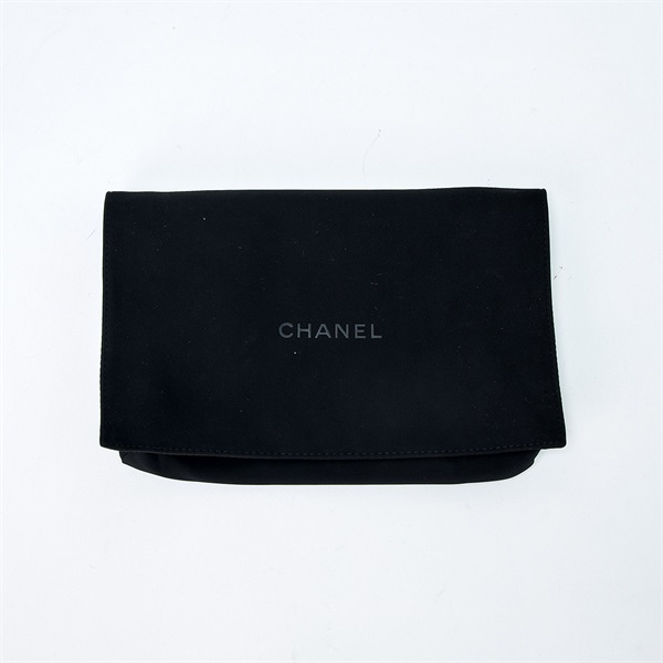 CHANEL マトラッセ ショルダーバッグ ブラック ゴールド キャビアスキンの画像8