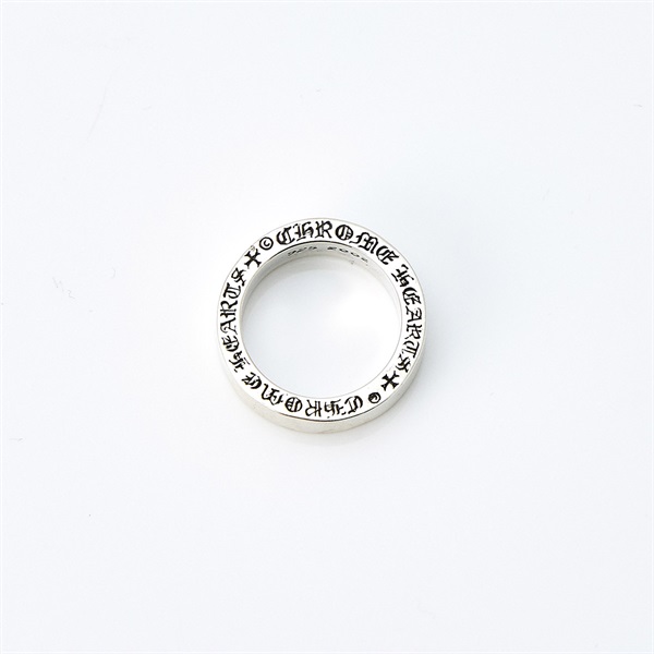 CHROME HEARTS スペーサーリングプレーン 6mm リング シルバー 925の画像3