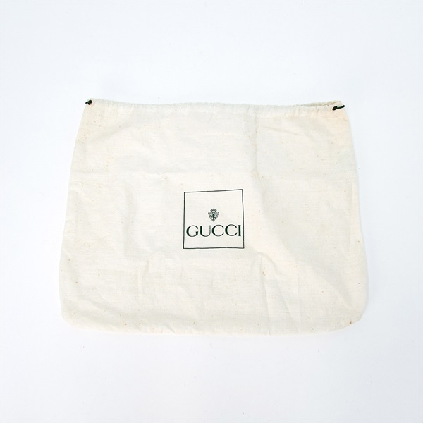 GUCCI バンブー ハンドバッグ ブラック ゴールド ボックスカーフの画像8