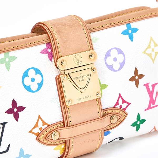 LOUIS VUITTON シャーリー モノグラムマルチカラー ショルダーバッグ M40049 マルチカラー ブロン ゴールド PVCの画像4