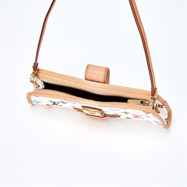 LOUIS VUITTON シャーリー モノグラムマルチカラー ショルダーバッグ M40049 マルチカラー ブロン ゴールド PVCの画像6