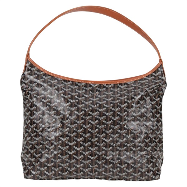 GOYARD ボエム ショルダーバッグ ブラウン ブラック シルバー PVCの画像1