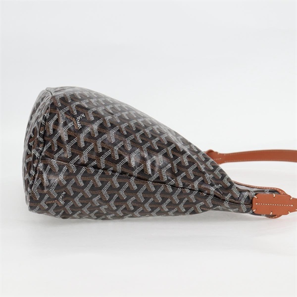 GOYARD ボエム ショルダーバッグ ブラウン ブラック シルバー PVCの画像3