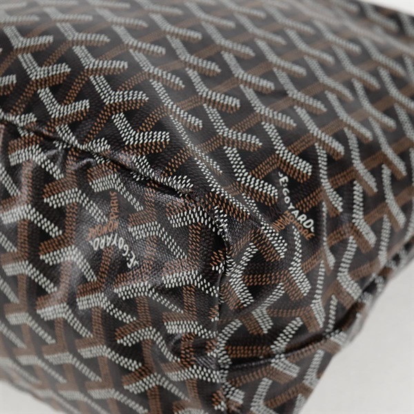 GOYARD ボエム ショルダーバッグ ブラウン ブラック シルバー PVCの画像7