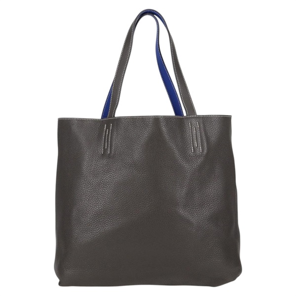 HERMES ドゥブルセンス 45 2013年 □Q トートバッグ エタン ブルーエレクトリック トリヨンクレマンスの画像1