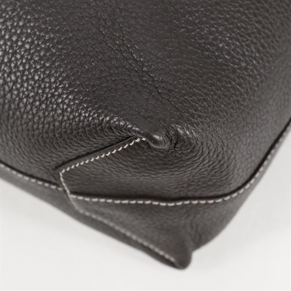HERMES ドゥブルセンス 45 2013年 □Q トートバッグ エタン ブルーエレクトリック トリヨンクレマンスの画像13