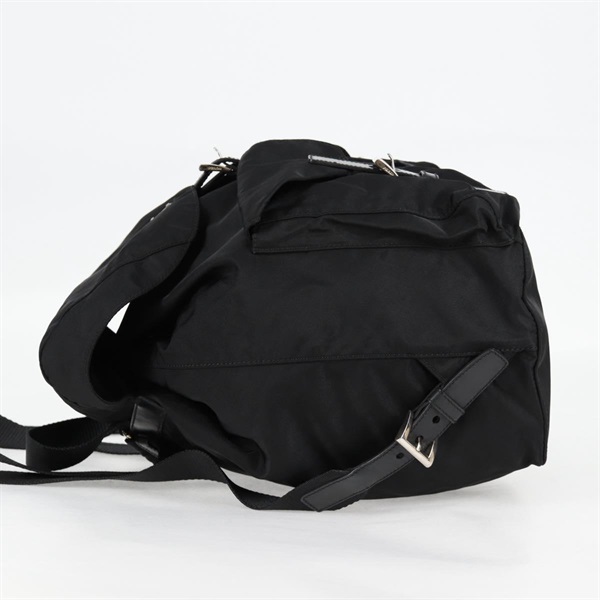 PRADA トライアングル バックパック BZ2811 ブラック シルバー テスートの画像2