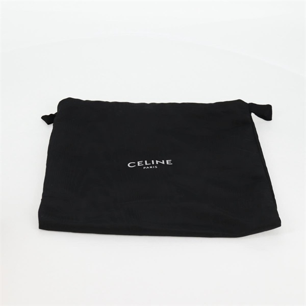 CELINE クラシックボックス スモール ショルダーバッグ レッド ゴールド カーフスキンの画像13