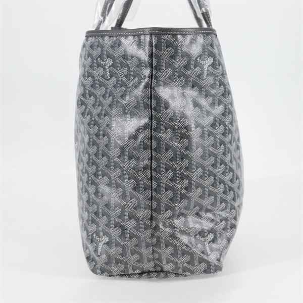 GOYARD サンルイ PM トートバッグ グレー シルバー PVCの画像3