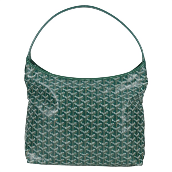 GOYARD ボエム トートバッグ グリーン シルバー PVCの画像1