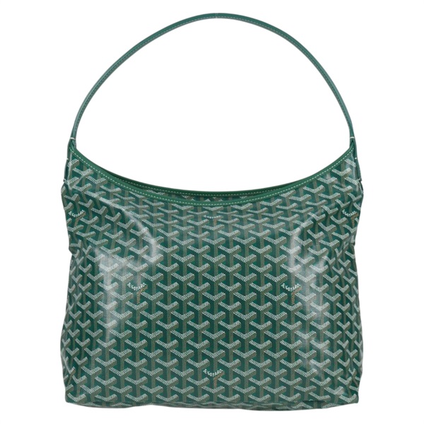 GOYARD ボエム トートバッグ グリーン シルバー PVCの画像2