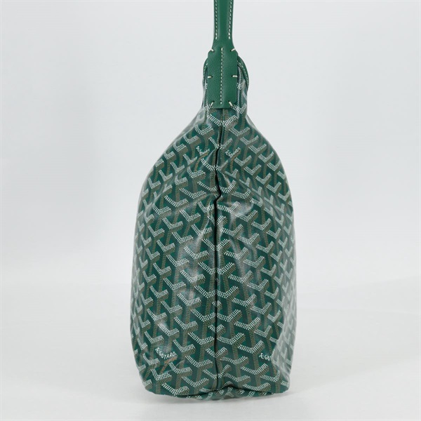 GOYARD ボエム トートバッグ グリーン シルバー PVCの画像4