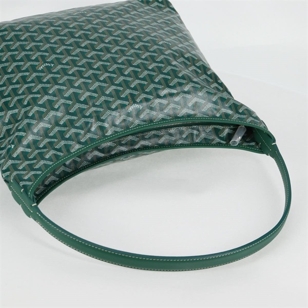 GOYARD ボエム トートバッグ グリーン シルバー PVCの画像5