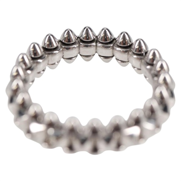 Cartier クラッシュ スモール リング 53 シルバー 750WGの画像4