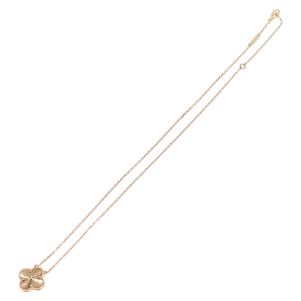Van Cleef & Arpels ヴィンテージ アルハンブラ ネックレス ゴールド 750YGの画像1